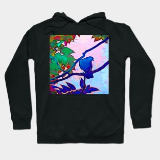 Bird On Branch #2a Hoodie